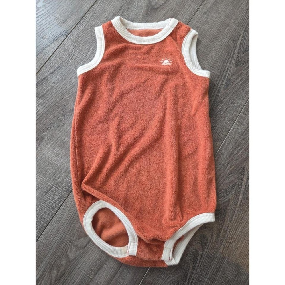Little co baby boy romper 18 mos